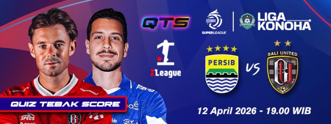 Persib Bandung vs Bali United (Kuis Tebak Skor Berhadiah total 2JT Rupiah) Persib Bandung vs Bali United