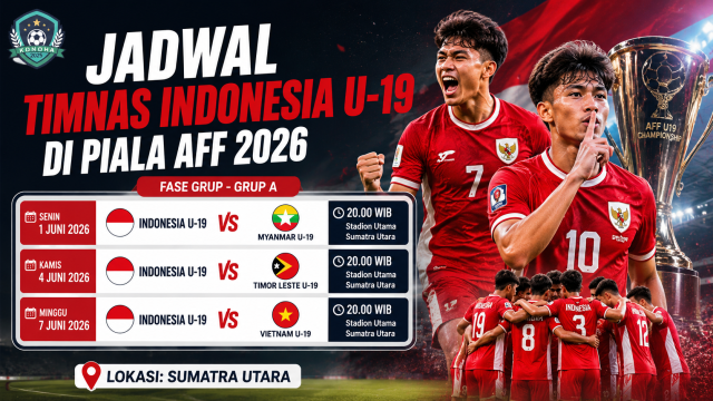 Jadwal Timnas Indonesia U-19