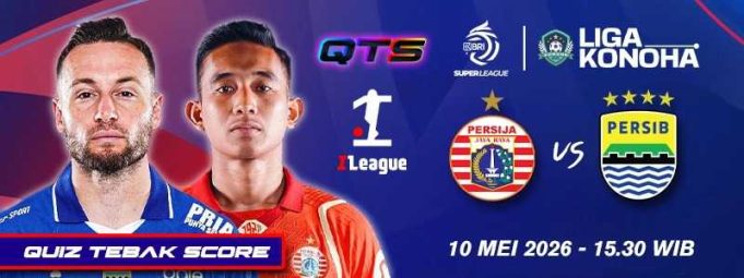 Persija Jakarta vs Persib Bandung (Kuis Tebak Skor Berhadiah total 2JT Rupiah)