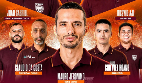 Mauro Jeronimo Mauro Jeronimo Resmi Jadi Pelatih Borneo FC